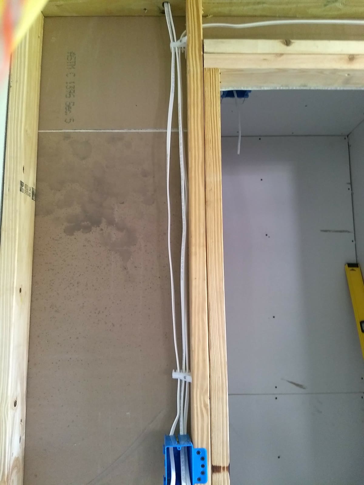New rough-in wiring during a whole-home rewire by Brightwire Electric